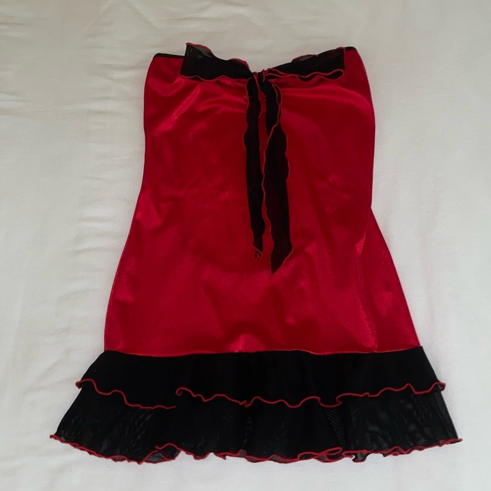 Strapless Slip with Open Back